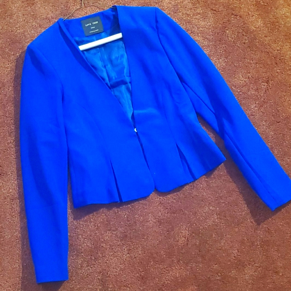 Cobalt Royal Blue Blazer